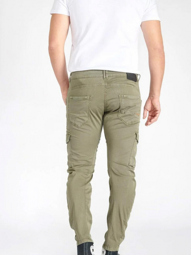 Pantalon cargo alban kaki homme - Le Temps Des Cerises