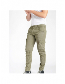 Pantalon cargo alban kaki homme - Le Temps Des Cerises