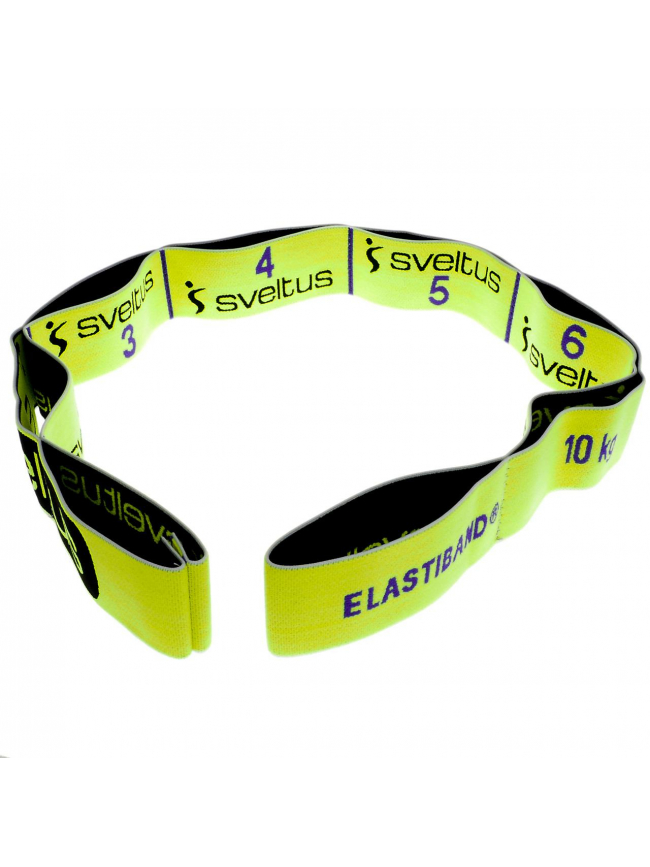 Elastiband jaune 10 kg fourreau + QRCode