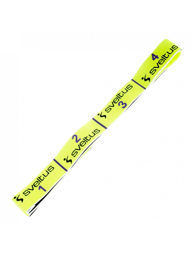 Elastiband jaune 10 kg fourreau + QRCode