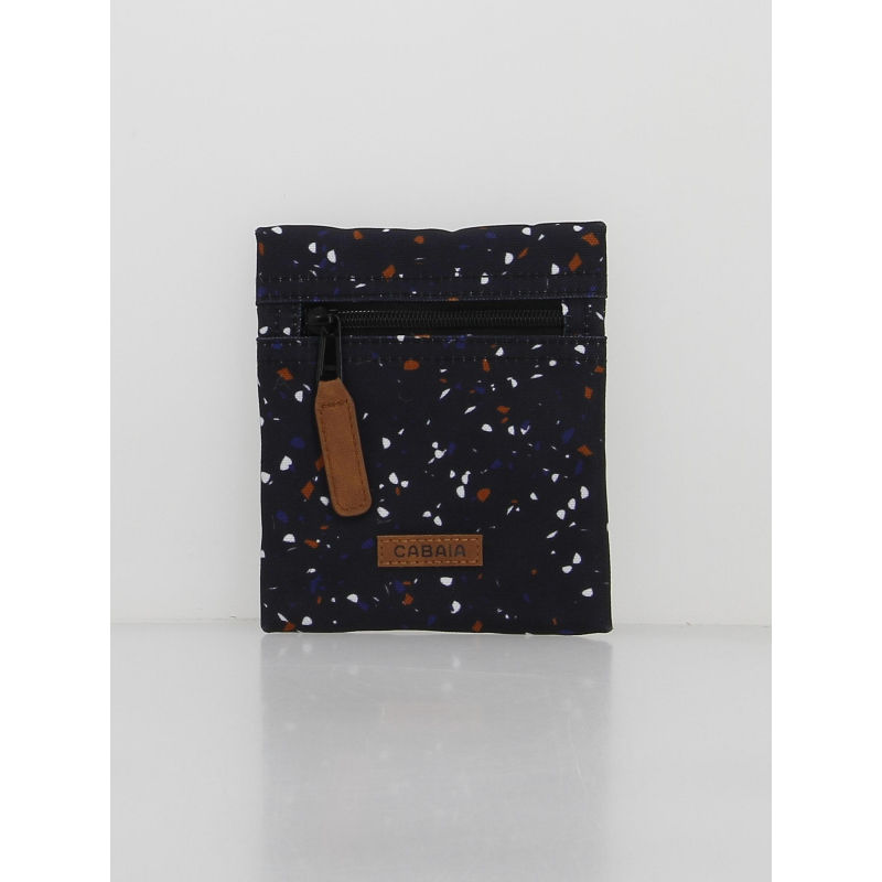 Pochette mini sac à dos S grande muraille bleu marine - Cabaïa