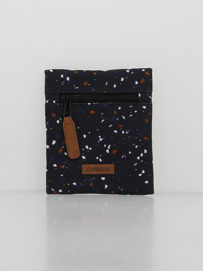 Pochette mini sac à dos S grande muraille bleu marine - Cabaïa