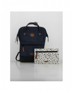 Sac à dos medium adventurer port antonio bleu marine - Cabaïa