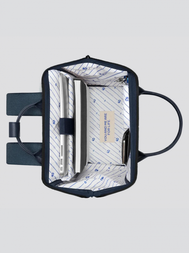 Sac à dos medium adventurer port antonio bleu marine - Cabaïa