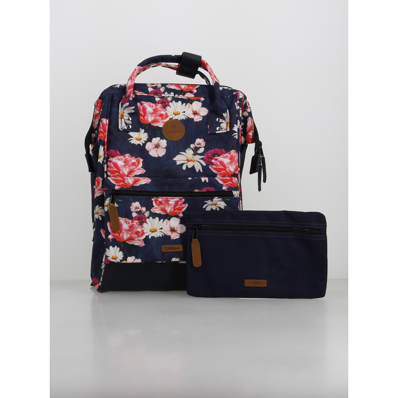 Sac à dos medium adventurer osaka bleu rose - Cabaïa