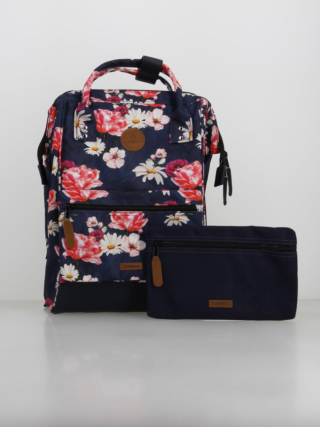 Sac à dos medium adventurer osaka bleu rose - Cabaïa