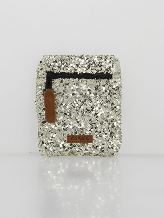 Pochette mini sac à dos S sequins rue des lutins doré - Cabaïa
