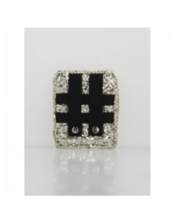 Pochette mini sac à dos S sequins rue des lutins doré - Cabaïa