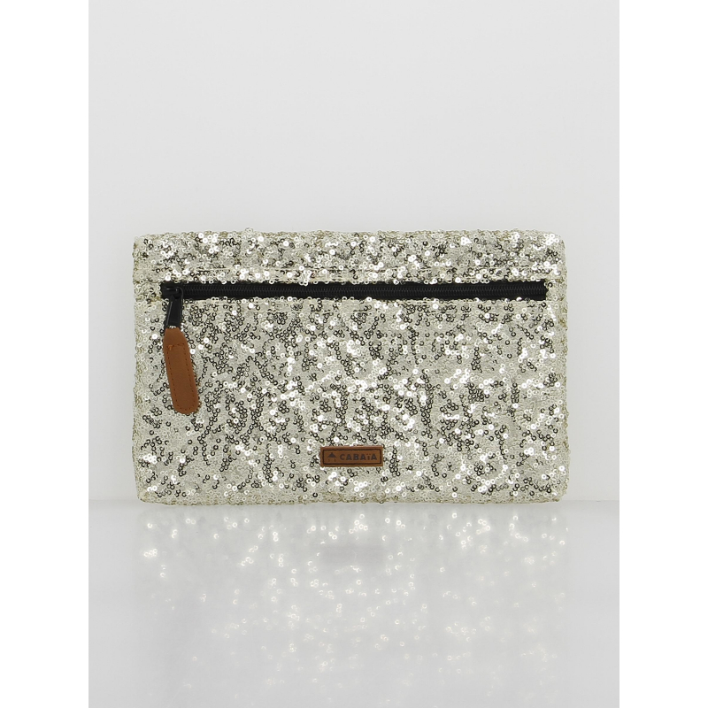 Pochette sac à dos L à sequins rue des lutins doré - Cabaïa