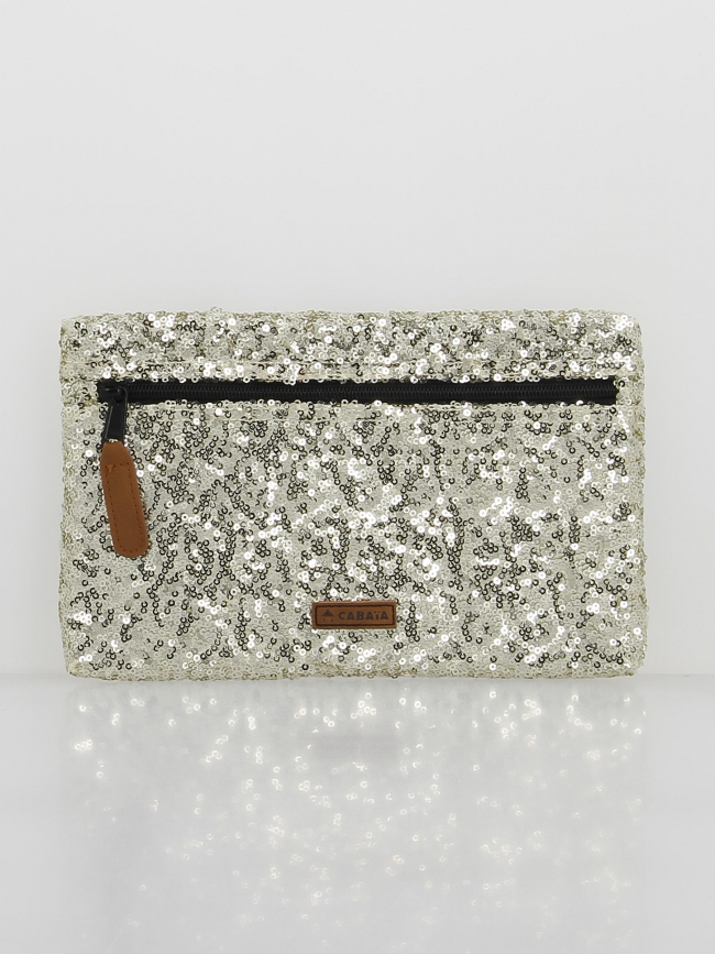 Pochette sac à dos L à sequins rue des lutins doré - Cabaïa