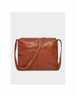 Sac bandoulière totally large marron femme - Pieces