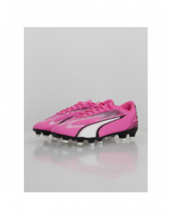 Chaussures de football ultra play fg/ag rose homme - Puma