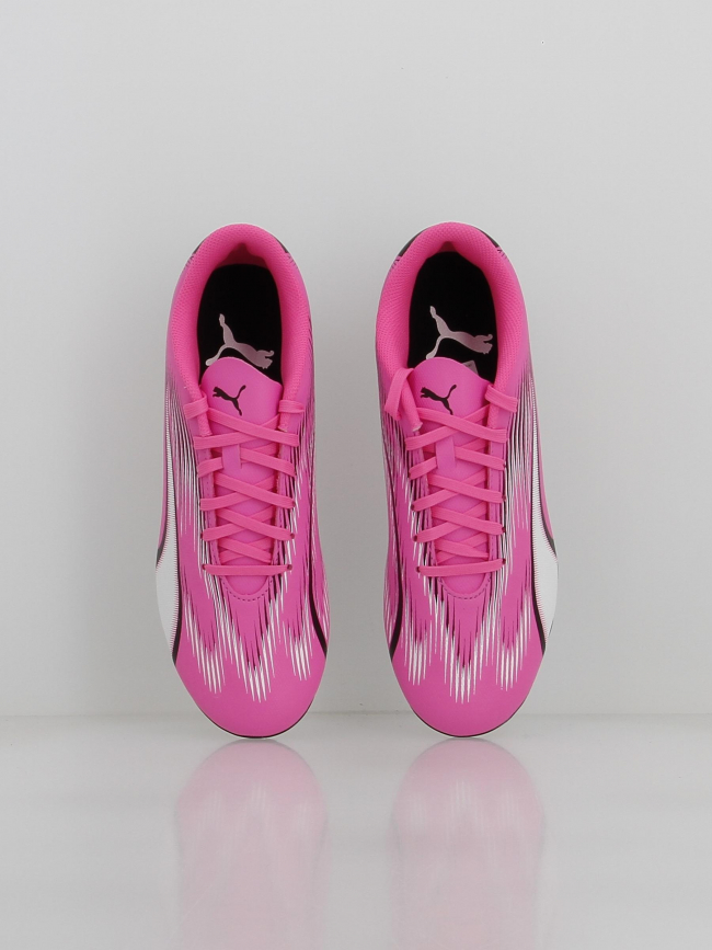 Chaussures de football ultra play fg/ag rose homme - Puma