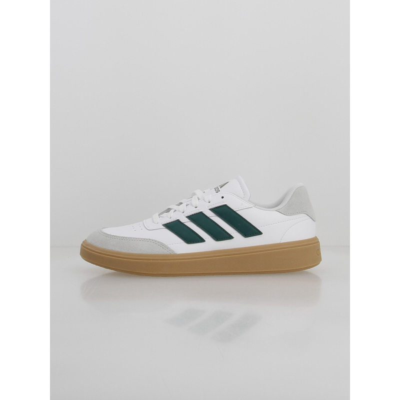 Baskets courtblock blanc vert homme - Adidas