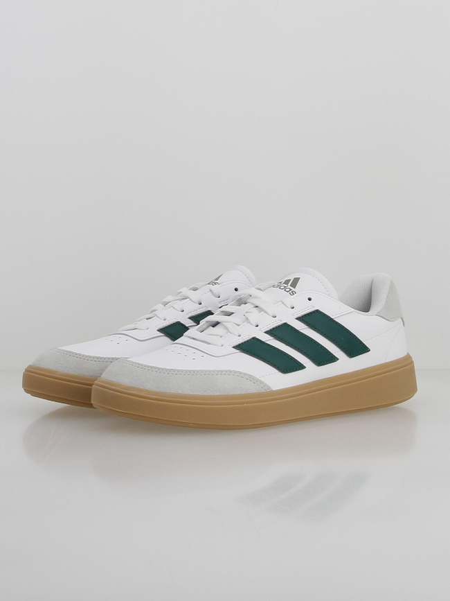 Baskets courtblock blanc vert homme - Adidas