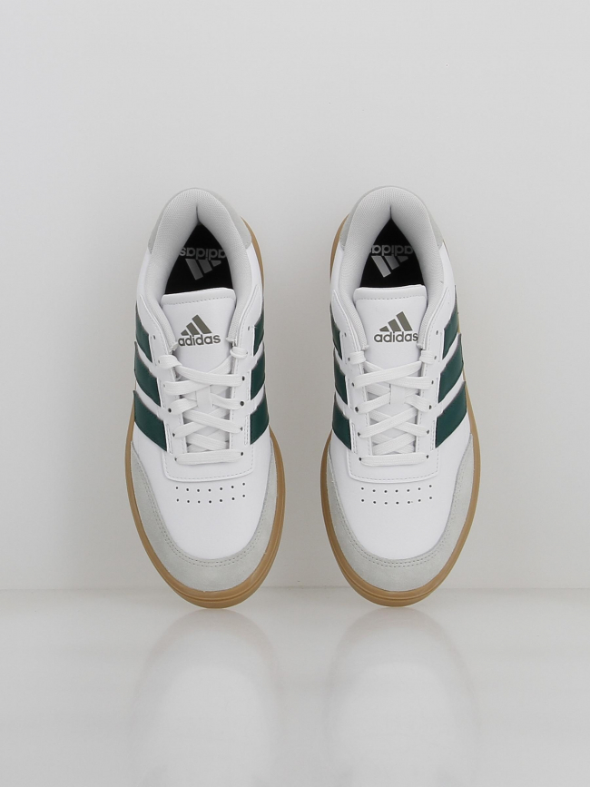 Baskets courtblock blanc vert homme - Adidas