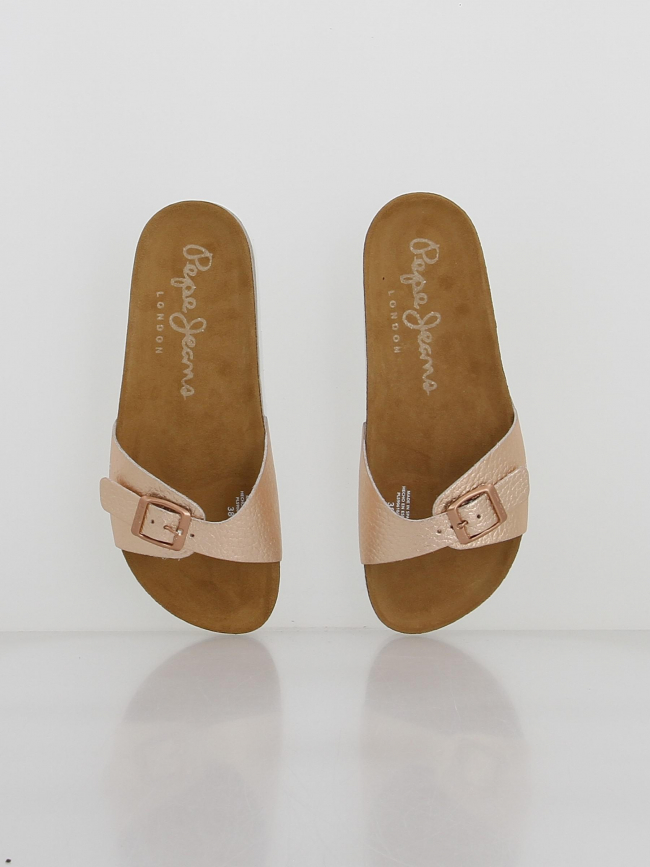 Sandales oban smart gold rose femme - Pepe Jeans