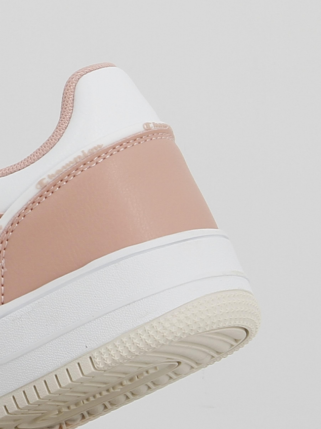 Baskets rebound 2.0 bicolore rose blanc femme - Champion