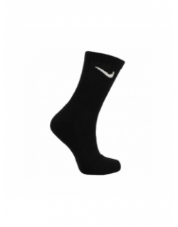 Pack 3 paires de chaussettes crew everyday noir - Nike