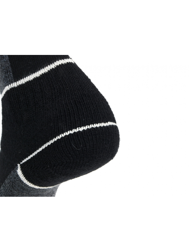 Chaussettes de ski en laine access noir blanc - Perrin