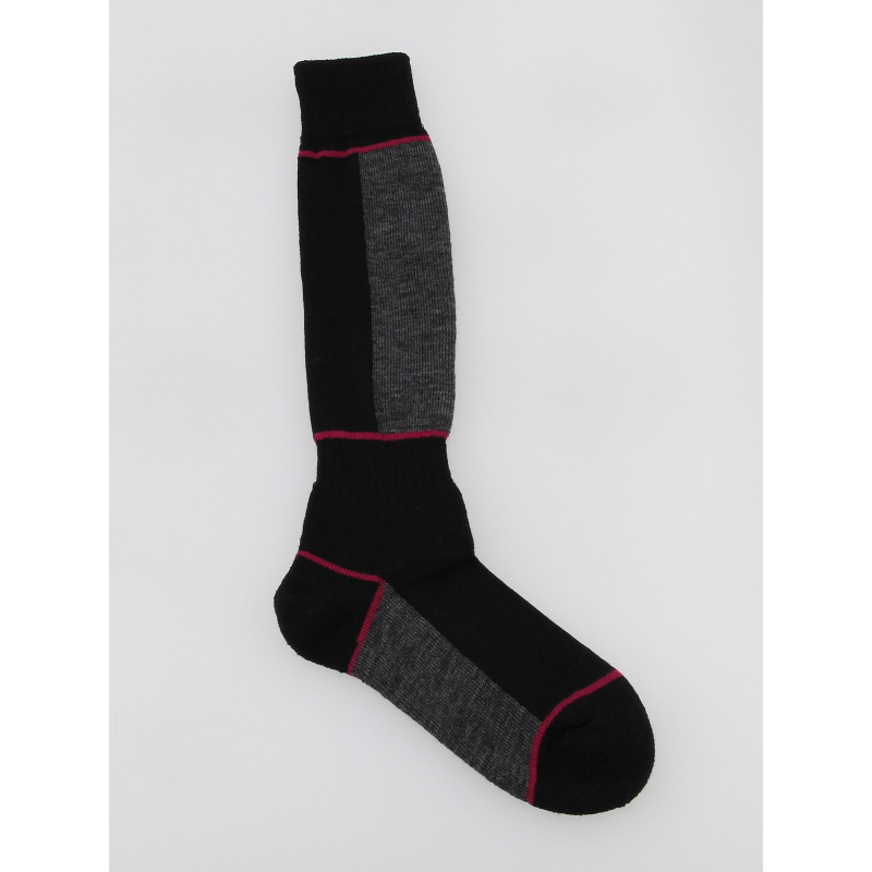 Chaussettes de ski access noir rose - Perrin