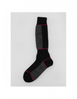 Chaussettes de ski access noir rose - Perrin