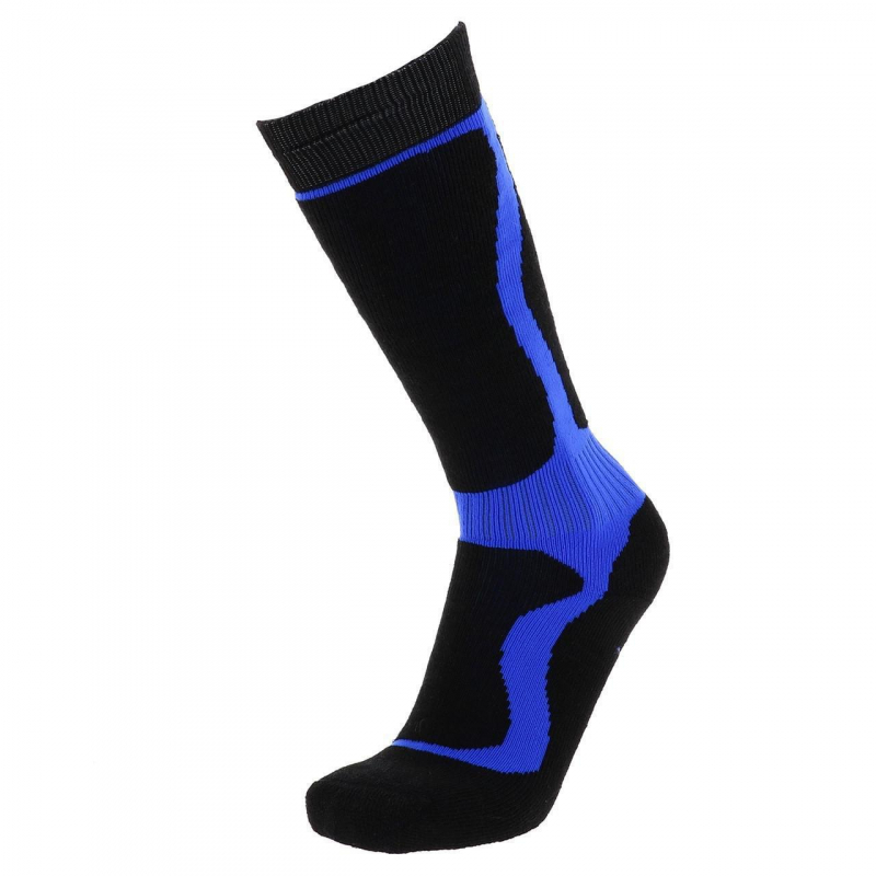 Chaussettes de ski aerotech royal bleu noir - Perrin