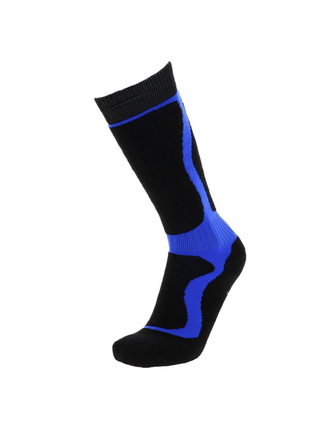 Chaussettes de ski aerotech royal bleu noir - Perrin