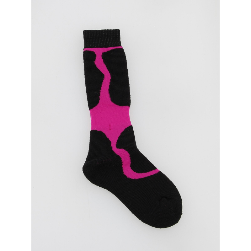 Chaussettes de ski airtek rose noir enfant - Perrin