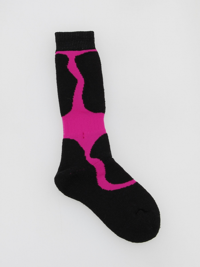 Chaussettes de ski airtek rose noir enfant - Perrin