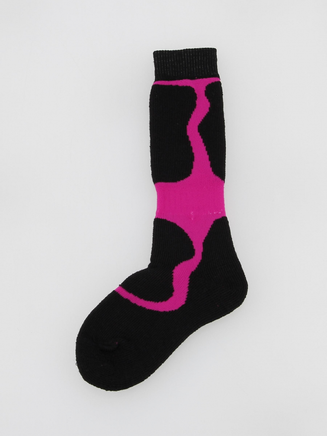 Chaussettes de ski airtek rose noir enfant - Perrin