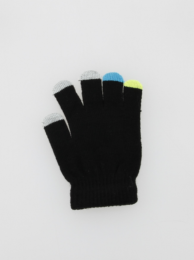 Gants tactile noir enfant - Cairn