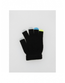 Gants tactile noir enfant - Cairn