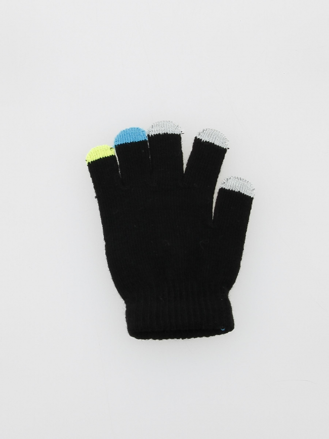 Gants tactile noir enfant - Cairn