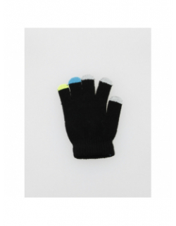 Gants tactile noir enfant - Cairn