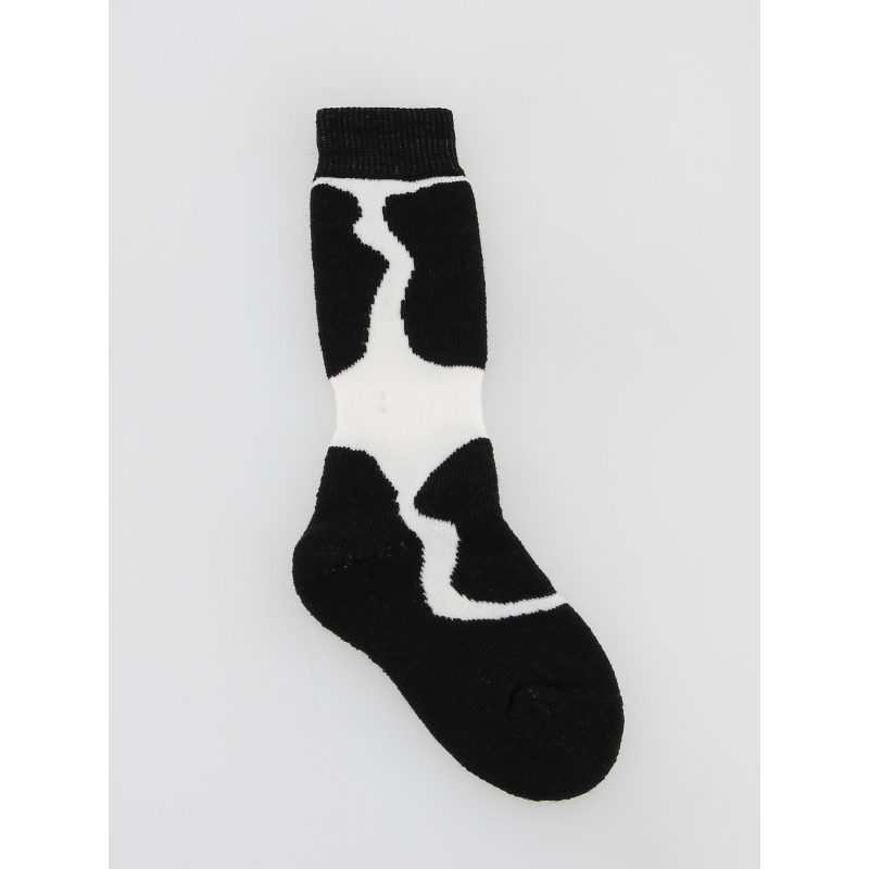 Chaussettes de ski aerotech noir blanc enfant - Perrin