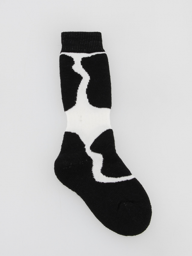 Chaussettes de ski aerotech noir blanc enfant - Perrin