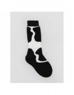 Chaussettes de ski aerotech noir blanc enfant - Perrin