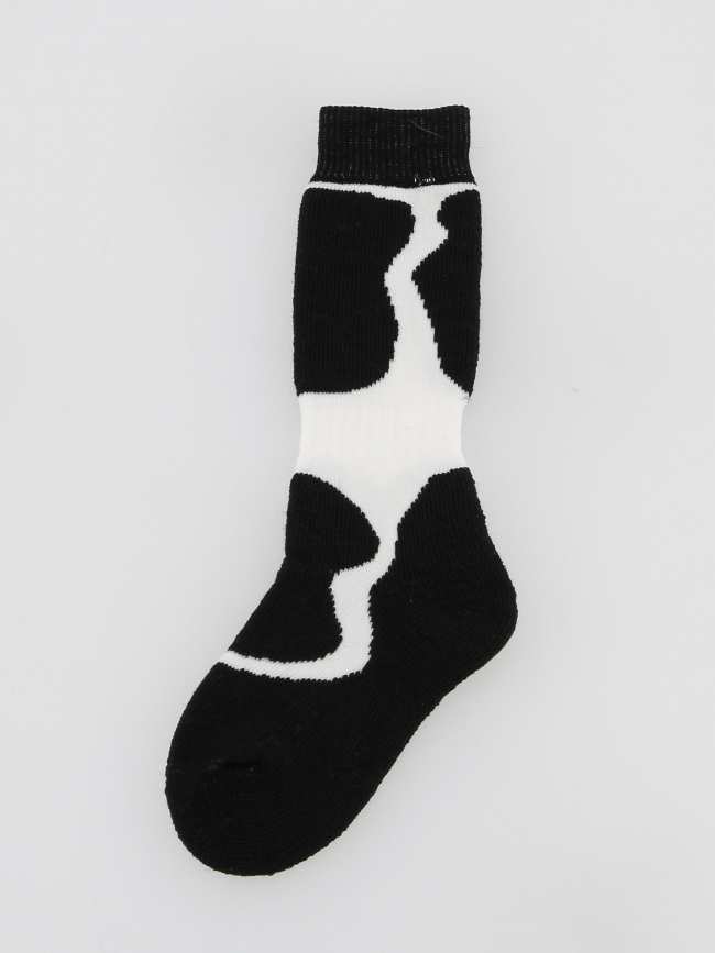 Chaussettes de ski aerotech noir blanc enfant - Perrin