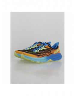 Chaussures de trail speedgoat 5 bleu orange homme - Hoka