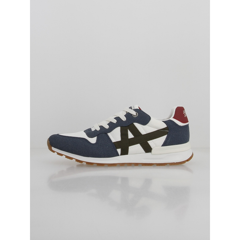 Baskets stanza combo 2.0 bleu blanc homme - Jack & Jones