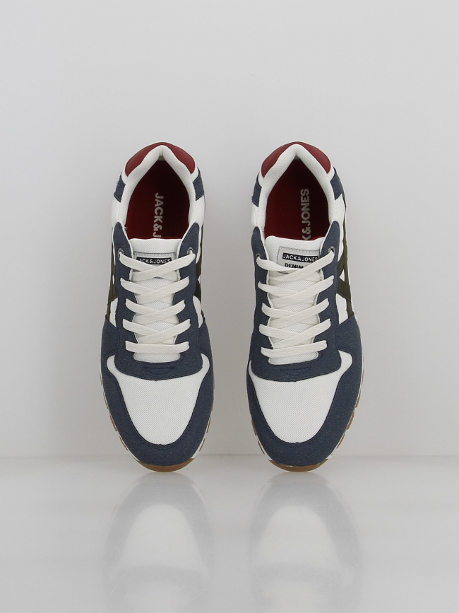 Baskets stanza combo 2.0 bleu blanc homme - Jack & Jones