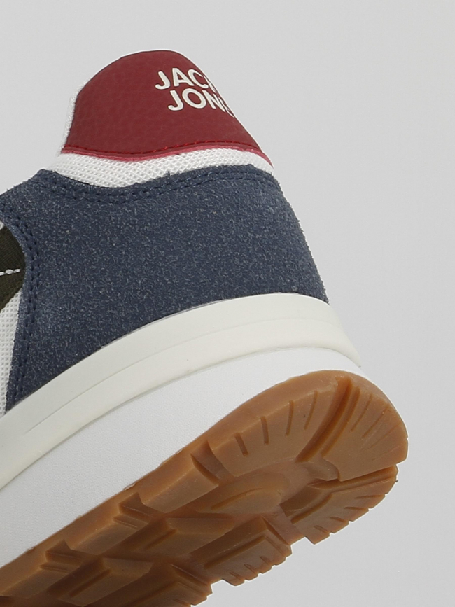 Baskets stanza combo 2.0 bleu blanc homme - Jack & Jones