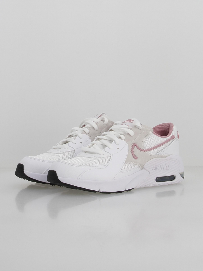 Air max baskets excee gs blanc rose enfant - Nike