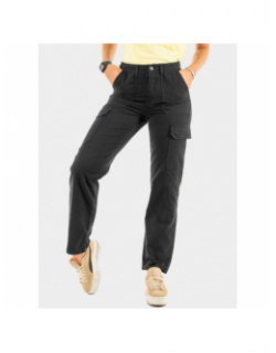 Pantalon cargo malfy noir femme - Only