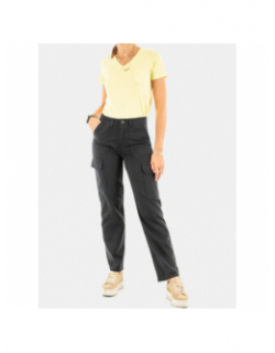 Pantalon cargo malfy noir femme - Only