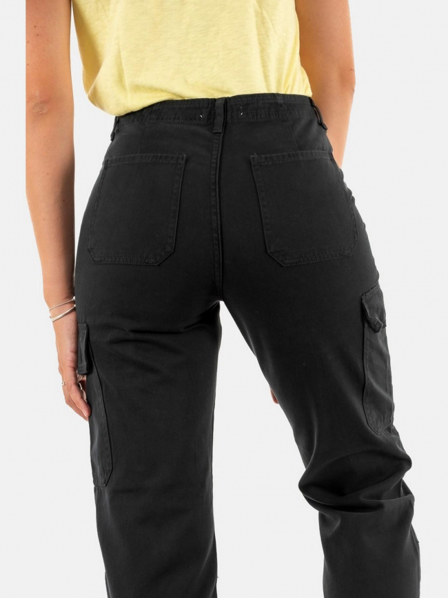 Pantalon cargo malfy noir femme - Only