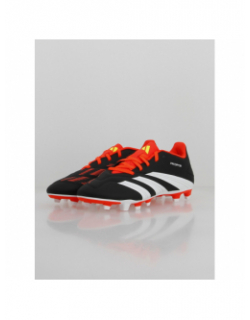 Chaussures de football predator club fxg noir orange - Adidas