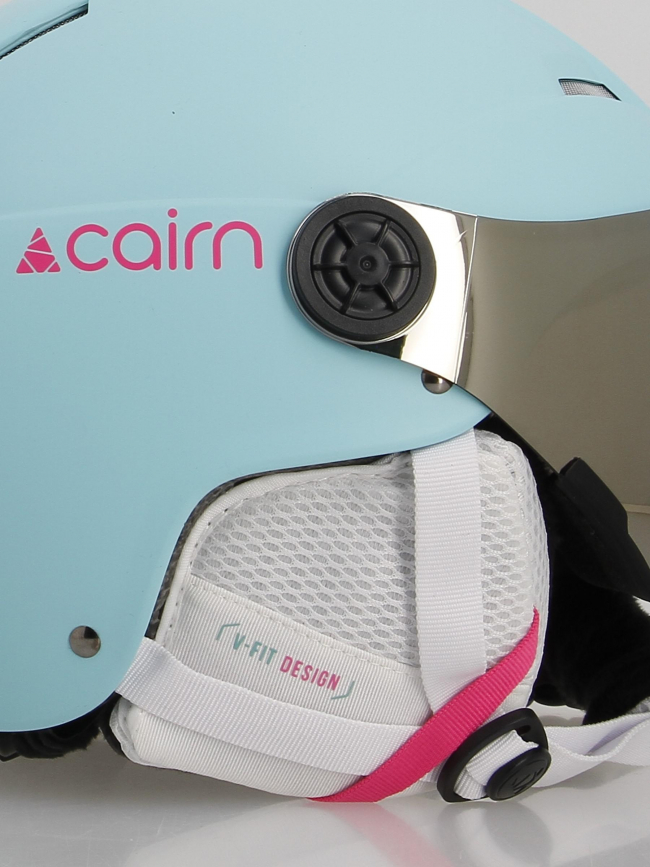 Casque de ski visière android visor bleu enfant - Cairn