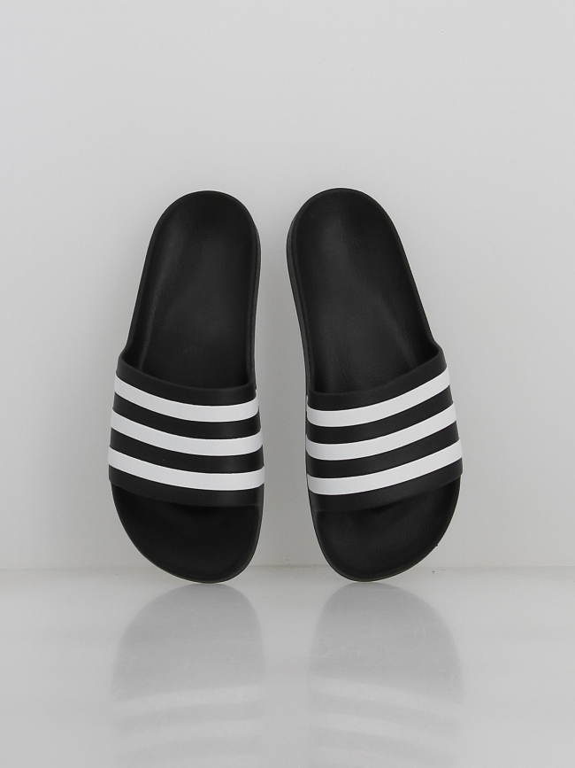 Claquettes adilette aqua noir blanc - Adidas